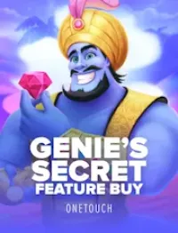 genies secret feature buy slot logo