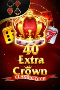 40 extra crown classic dice logo