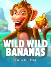 wild wild bananas slot logo